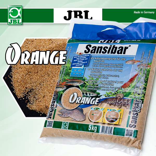 JBL Sansibar Orange(산시바르 오렌지 샌드) 5kg0.1~0.6mm]