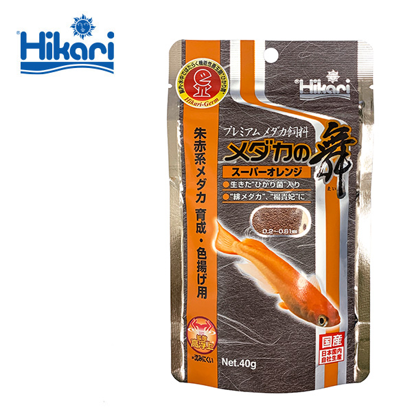 히카리 메다카 슈퍼 오렌지 40g (1cm이상~성어용)